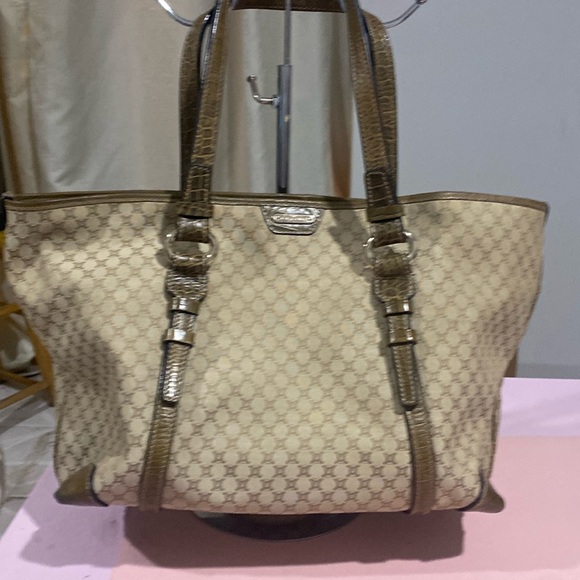 Preowned Celine vintage tromphe canvas tote - Picture 1 of 12